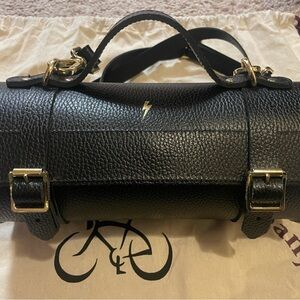 SOLD - The Cambridge Satchel Company Bowls Barrel Leather Crossbody Bag